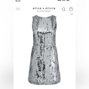 Alice and Olivia Lindsey dress